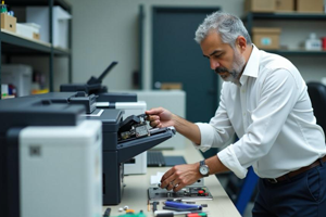 عیب‌یابی دستگاه کپی شارپ